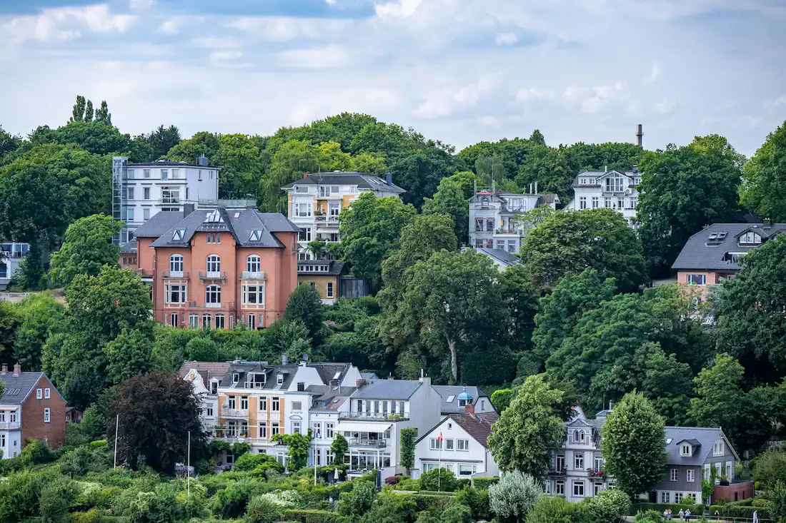 Wohnbebauung in Hamburg als lokaler Standortbezug für die Immobilienbewertung