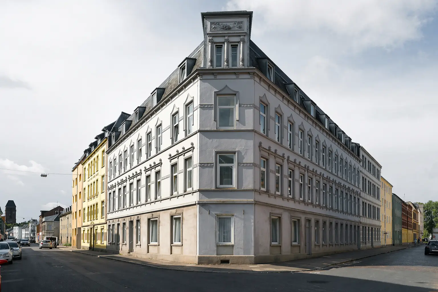 Wohnbebauung in Neumünster als lokaler Standortbezug für die Immobilienbewertung